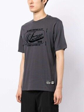 IZZUE Gray Graphic Short-Sleeve Tee SIZE SMALL